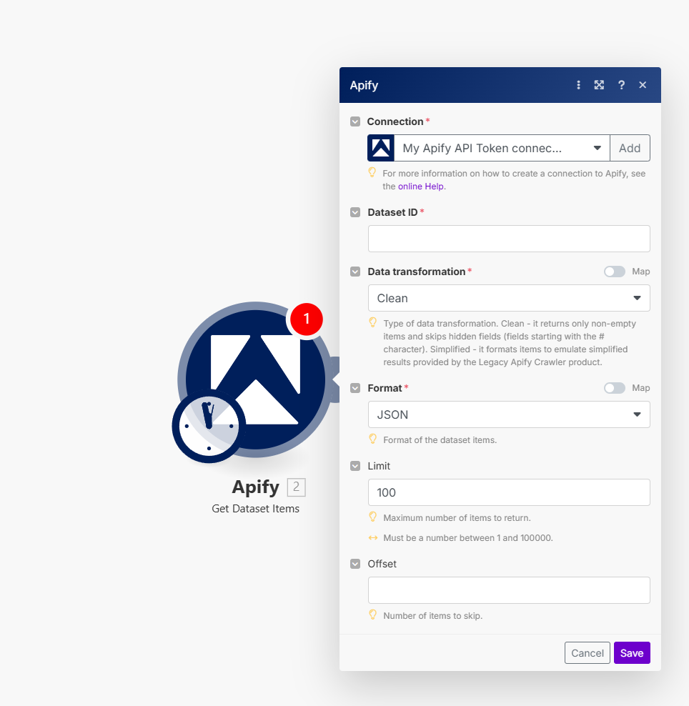 Apify module